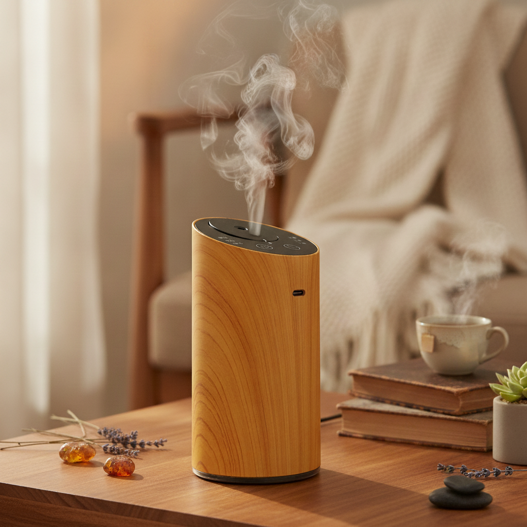 Wood Grain Portable Diffuser